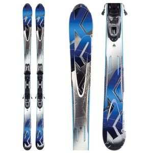 K2 Stinger 156 All Mountain Performance Catch Free Rocker Skis-Preowned